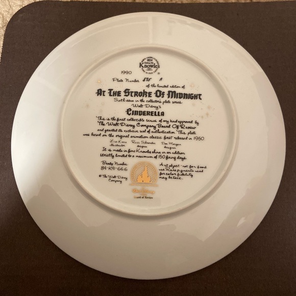 Limited Edition Cinderella Fine China - Picture 10 of 12